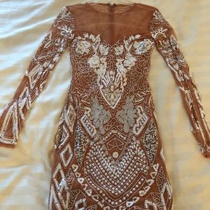 ASOS gorgeous beaded dress size 0